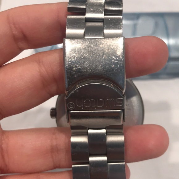 Silver Swatch Watch - Picture 6 of 8